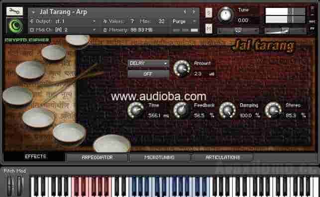【印度水碗打击乐】Crypto cipher Tarangs KONTAKT