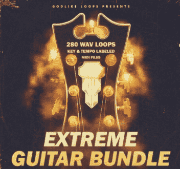 Godlike Loops Extreme Guitar Bundle [WAV, MiDi]
