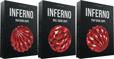 Cymatics Inferno Drum Loops WAV MiDi.MiDi