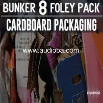 Bunker 8 Digital Labs Bunker 8 Foley Pack Packaging Cardboard WAV