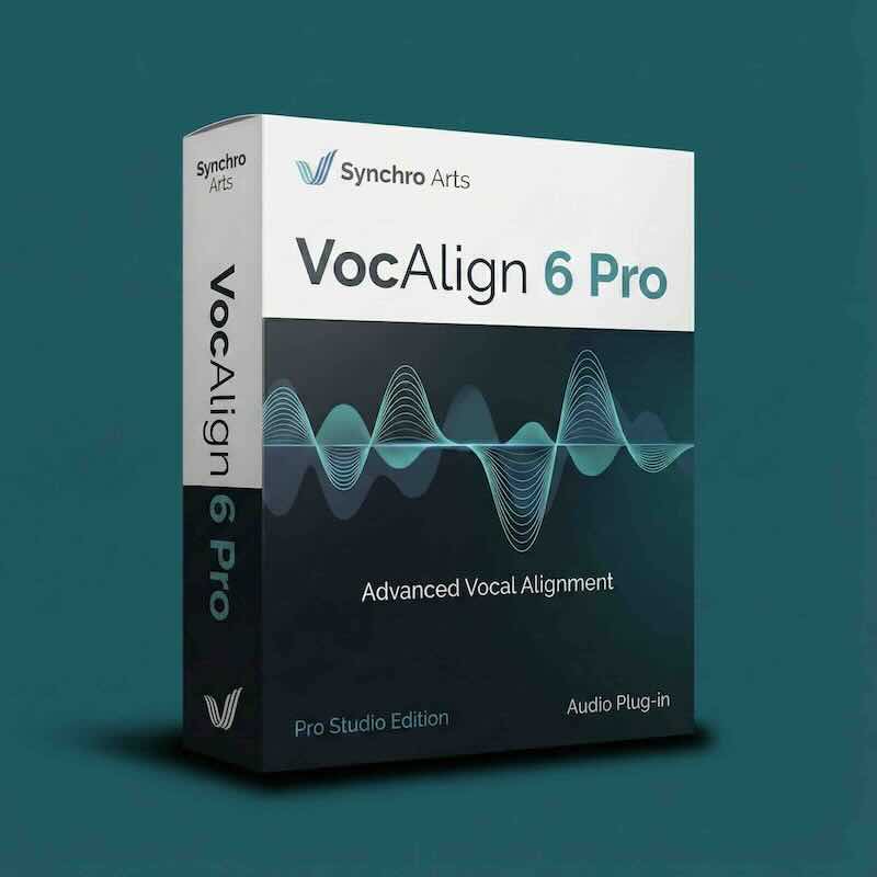 人声对齐行业标准 – Synchro Arts VocAlign 6 Pro v6.1.30 macOS