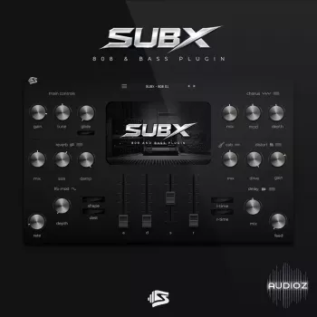 模拟 808 贝斯引擎 - Studio Trap Sounds SUBX v1.0.2 (Win/macOS)