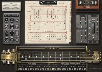 虚拟电吉他音源与节奏音序器 Sugar Bytes Guitarist Library AG v1.0.0 (WiN and macOS)