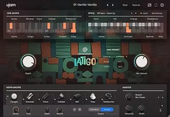 拉丁打击乐与律动虚拟音源 UJAM Groovemate LATIGO v1.0.0-WiN