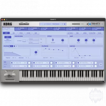 经典工作站合成器 KORG Software TRINITY v1.1.3 macOS