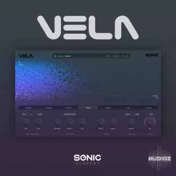 革命性算法混响引擎 Sonic Academy VELA v1.0.3 macOS [HCiSO]