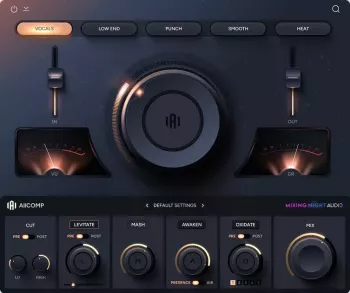 全能顶尖一键式压缩器合集 Mixing Night Audio ALLCOMP v1.5.0 (含注册机)-WiN