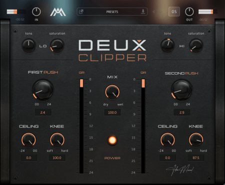现代高阶音频剪裁与响度提升插件 Maciel Audio Deux Clipper (Win/Mac)