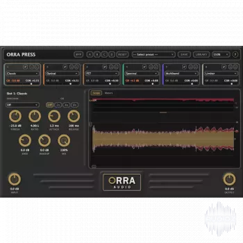 多模块串联压缩插件 Orra Audio Orra Press v1.0.1 [Mac]