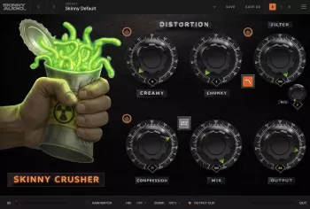 [经典 EDM 降比特失真器] Skinny Audio Skinny Crusher v1.2.2 macOS - GUISEPPE