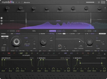 [多频段低音合成器] UVI Rumble v1.0.3 WiN - R2R