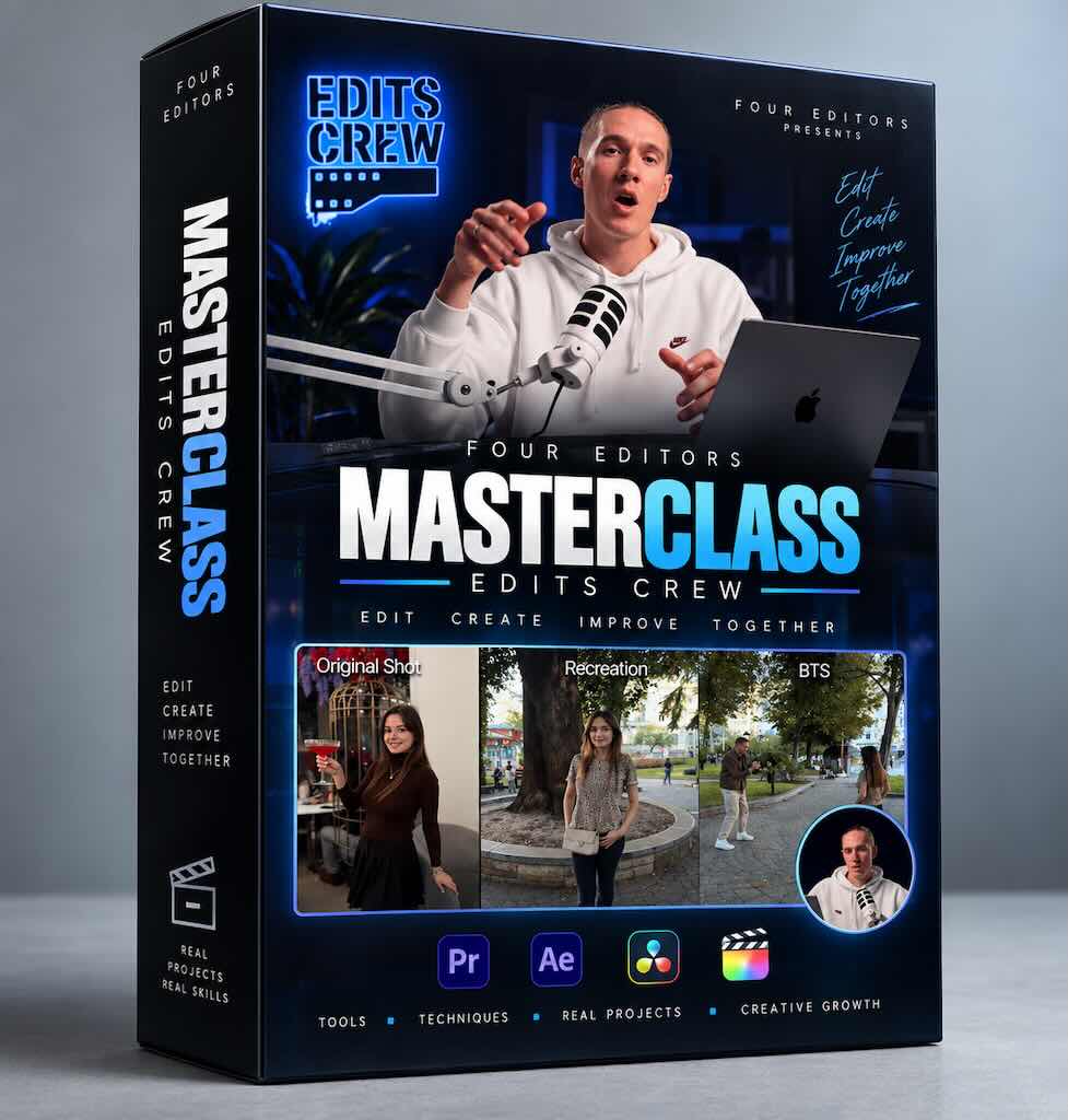 [影视后期与 AI 剪辑大师课] Four Editors Masterclass – Edits Crew Course