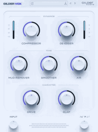 Gilder Audio GilderVox v1.0.8 一体化人声混音插件 Win版