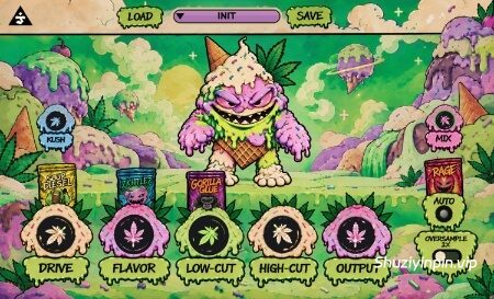 2JR Gelato Distortion v1.0.0 低音失真效果器插件 WiN Mac