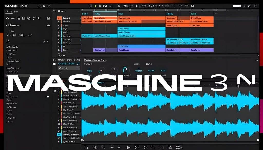 Native Instruments Maschine 3 v3.7.0 [WiN] 节奏律动制作与采样工作站