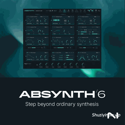 Native Instruments Absynth v6.2.0 半模块化混合合成器插件 [WiN]