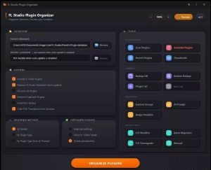 FL Studio Plugin Organizer v4.3 FL Studio 插件浏览器管理与工程工具 [WiN, Mac]