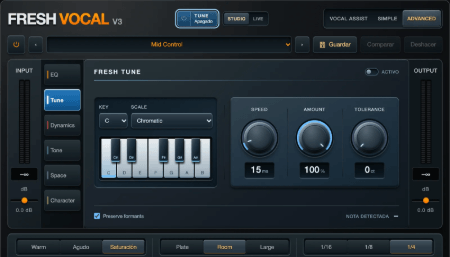 Sonido Fresh Fresh Vocal 3 人声处理链路插件 [WiN, MacOSX]