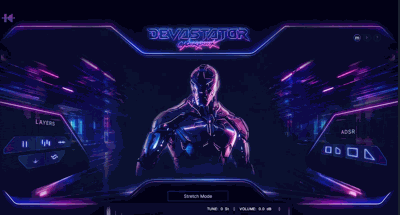 Keepforest Devastator Cyberpunk 赛博朋克与重型电子 Kontakt 音色库