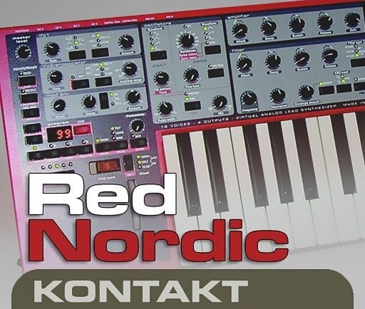 Amazound Red Nordic 基于 Nord Lead 2 的合成器采样音色库 KONTAKT