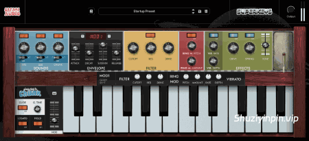 Safari Audio Super Keys Super Chunk v2.1.0 Win 复古低音合成器插件