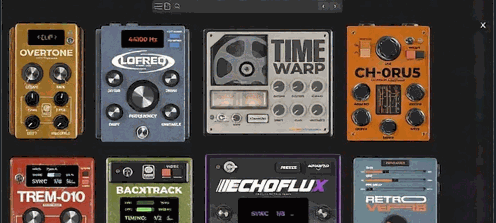SoniX Audio TONEFLX v1.2.4 模拟风格多效果踏板插件 WiN, Mac