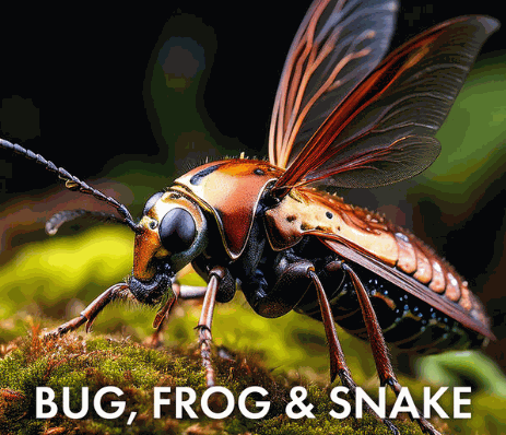 Sound Ideas Bug Frog and Snake Sound Effects 自然与野生动物音效素材 FLAC