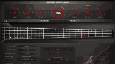 Steinberg Bass Machina HALion 多重采样虚拟五弦贝斯音色库