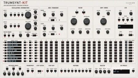 Keygen Liljeholmen DSP TRUMSYNT-KIT v1.0.0 打击乐合成器插件 (WiN)