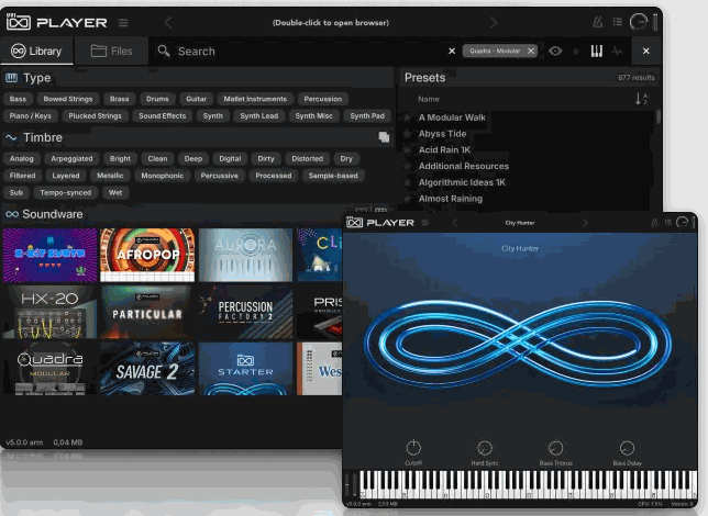 Emulator-R2R Workstation UVI Player v5.0.0 乐器音源与采样播放器软件 Win版