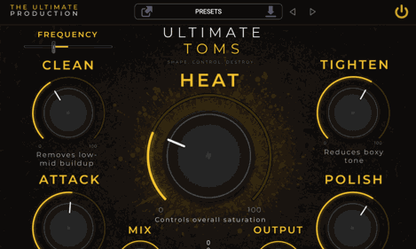 The Ultimate Production Ultimate Toms v1.1.4 嗵鼓音色塑造插件 Mac