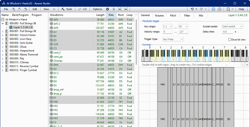 FMJ-Software Awave Studio v12.16.0 多功能音频格式转换与合成器编辑器 WiN