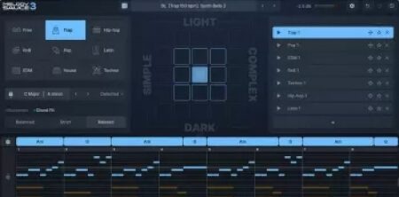 Evabeat Melody Sauce 3 v3.1.0 旋律与和弦节奏生成插件 Win版
