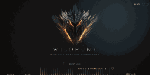 KeepForest Wildhunt Medieval Hunting Percussion 中世纪电影打击乐音色库 KONTAKT