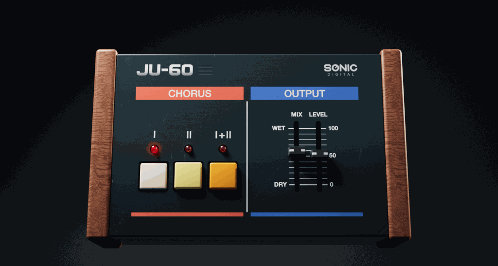 Sonic Academy JU-60 v1.0.0 经典模拟合唱效果器插件 Mac版