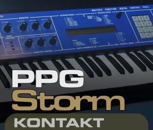 Amazound PPG Storm 基于 PPG Wave 的数字混合合成器 Kontakt 音色库