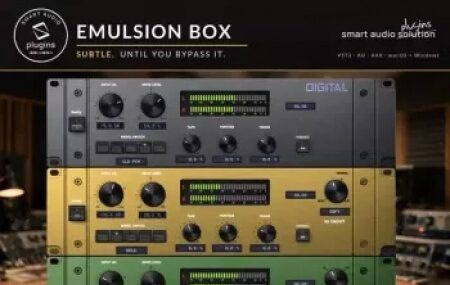 Smart Audio Solution Emulsion v1.0.9 转换器高精度模拟效果器插件 [WiN]