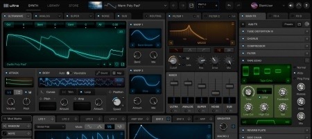 Ultra Audio Ultra v1.1.6 五振荡器多引擎合成器 Win/Mac